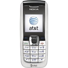 Nokia 2610b Prepaid GoPhone Silver AT&T