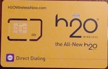 H2O Wireless Sim Card