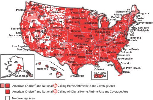 Verizon Coverage Map Wontek