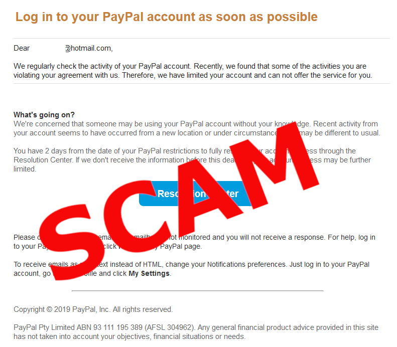 can paypal get hacked 2019