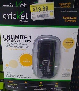 cricket samsung r211 prepaid review